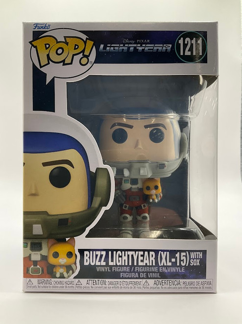Buzz Lightyear (XL-15) With Sox Funko Pop! Lightyear #1211