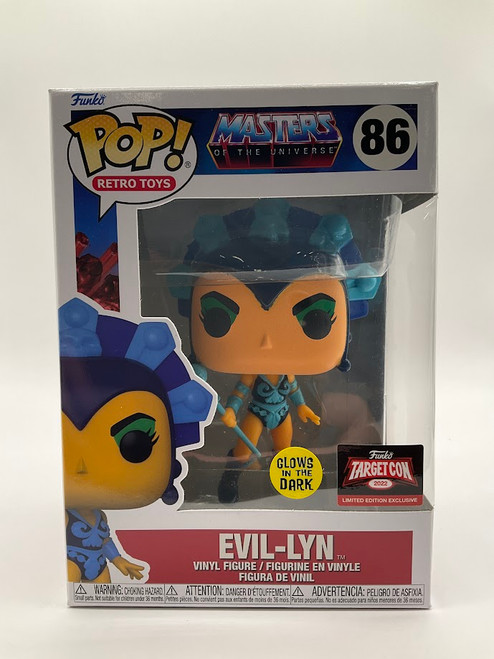 Evil-Lyn Funko Pop! Masters of the Universe #86 GITD Target Con 2022 Exclusive