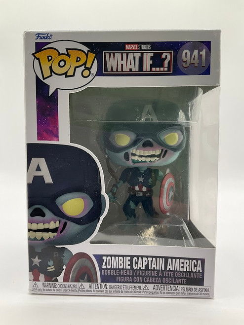 Zombie Captain America Funko Pop! What If...? #941