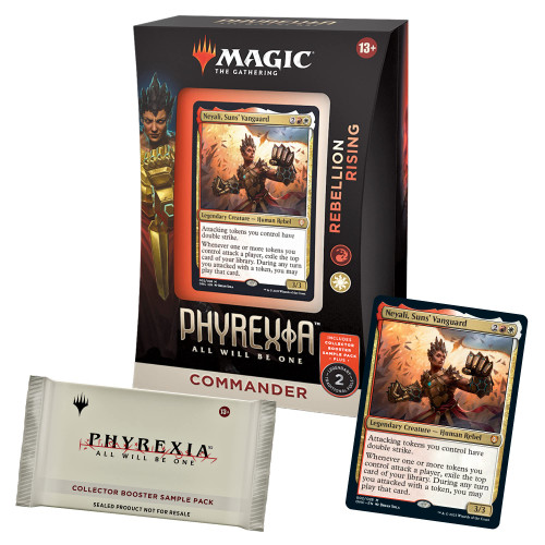 Magic the Gathering: Phyrexia All Will Be One Rebellion Rising Commander Deck