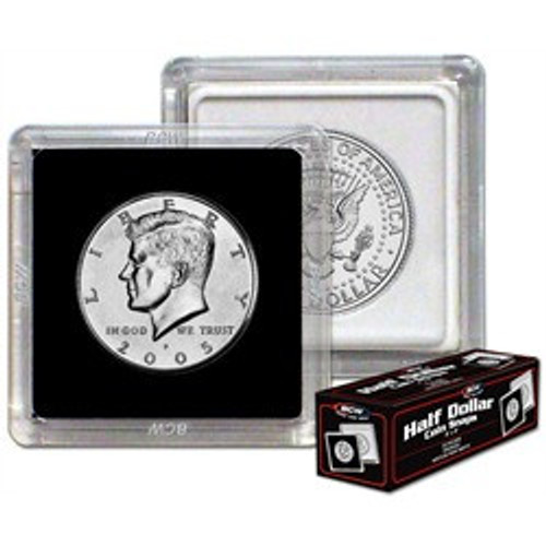 BCW: 2x2 Coin Snaps - Half Dollar