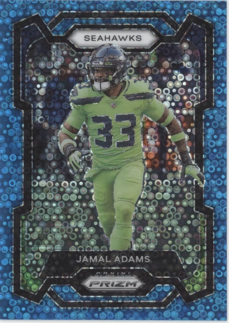 Jamal Adams 2023 Panini Prizm Blue No Huddle Prizm 85/95 #259 Seattle Seahawks