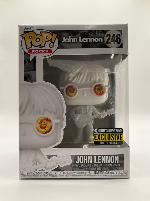 John Lennon Funko Pop! Rocks #246 Entertainment Earth Exclusive