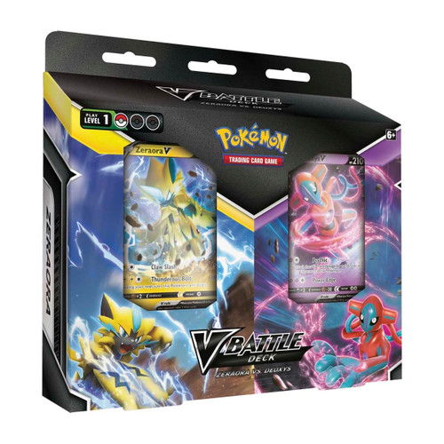 Pokemon: Zeraora vs Deoxys V Battle Deck Bundle