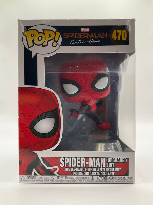 Spider-Man (Upgraded Suit) Funko Pop! Spider-Man Far From Home #470