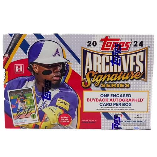 2024 Topps Archives Signature Series Baseball Hobby Box