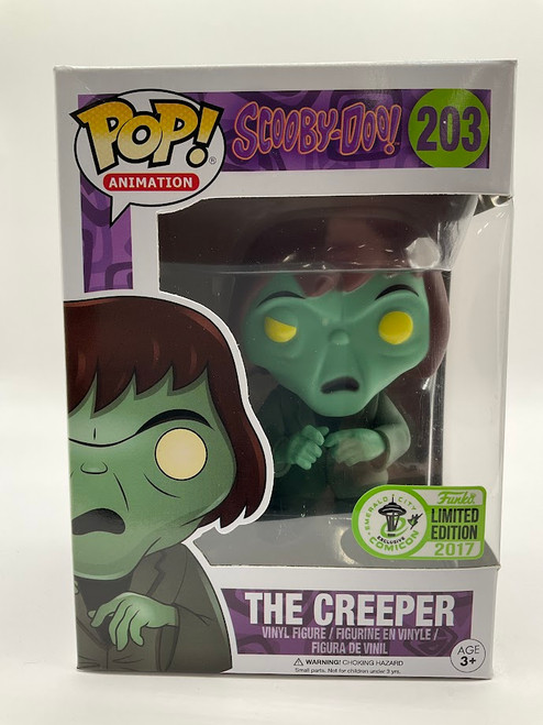 The Creeper Funko Pop! Scooby-Doo! #203 2017 Emerald City Comic Con Exclusive