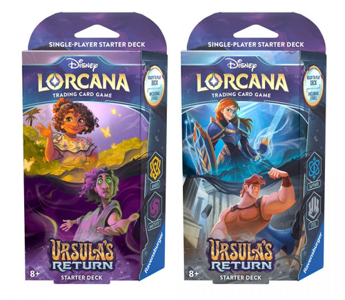 Disney Lorcana: Ursula's Return Starter Deck (Set of 2) *Expected release date 5-31-2024*