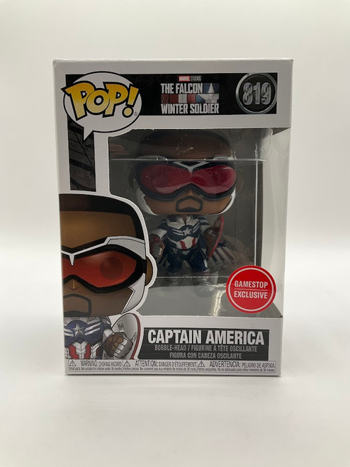 Captain America Funko Pop! The Falcon & The Winter Solider #819 GameStop