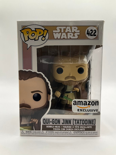 Qui-Gon Jinn (Tatooine) Funko Pop! Star Wars #422 Amazon Exclusive