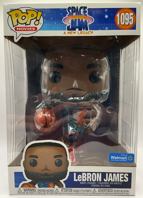 LeBron James Funko Pop! 10" Space Jam A New Legacy #1095 Walmart Exclusive