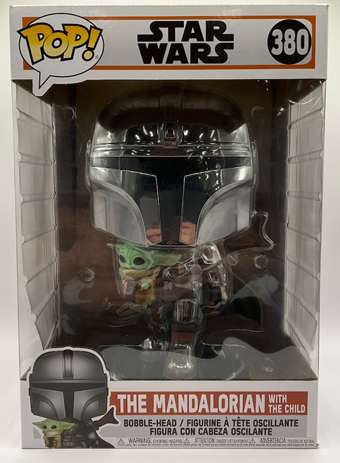 The Mandalorian with The Child Funko Pop! 10" Star Wars #380