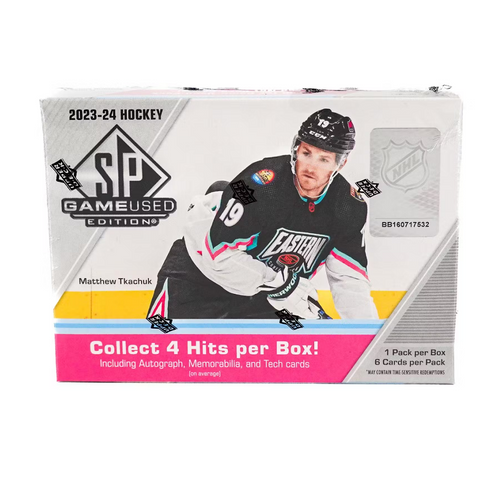 2023-24 Upper Deck SP Game Used Hockey Hobby Box *Contact Us To Order*