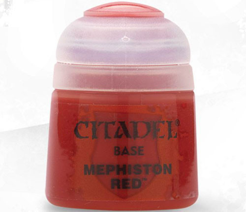 Citadel Base Paint: Mephiston Red (12ml)