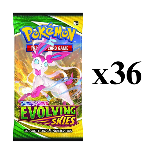 Pokemon: Evolving Skies Booster Pack (36ct Lot)