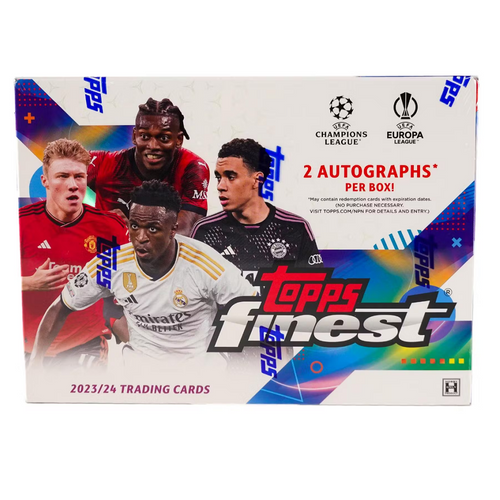 2023-24 Topps UEFA Club Competitions Finest Soccer Hobby Box