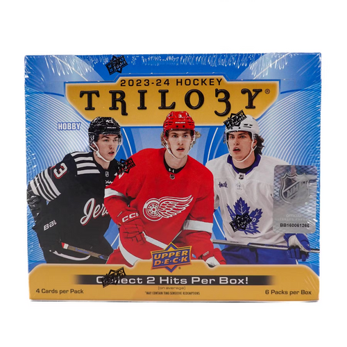 2023-24 Upper Deck Trilogy Hockey Hobby Box *Contact Us To Order*