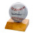 Ultra Pro: Baseball Wood Base Display Holder (Light Wood)