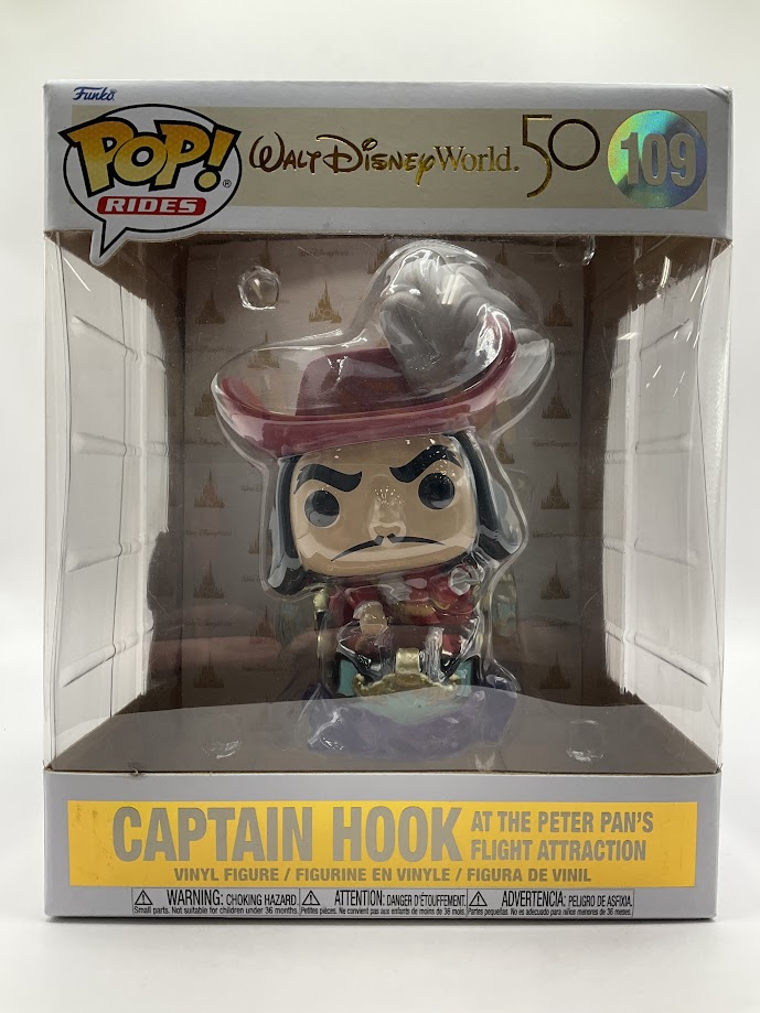 Captain Hook as The Peter Pan's Flight Attraction Funko Pop! Rides