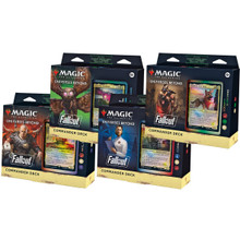 Magic the Gathering: Fallout Commander Deck Display (Set of 4)