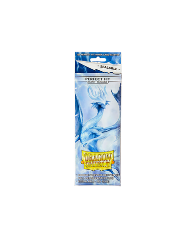 Dragon Shield Clear - Sealable Perfect Fit Sleeves - Standard Size 100ct