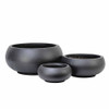 Gardenlite Bowl Black Set 3