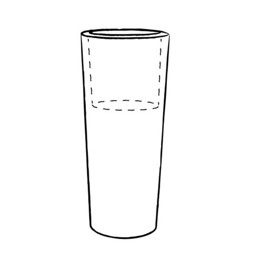 Ecoplast Tall Cylinder drawing