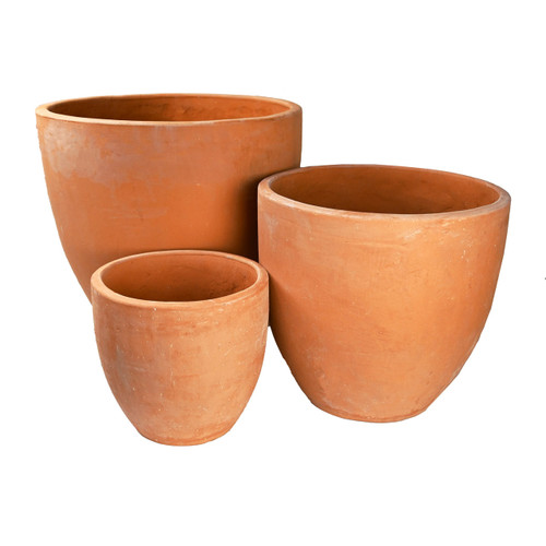 Terracotta Egg Planter Traditional