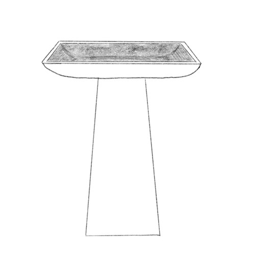 Topini Birdbath Square