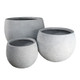 GeoLite Bermuda Planter Set 3