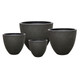 UrbanCrete Deep Bowl Black Sand - 4 sizes available