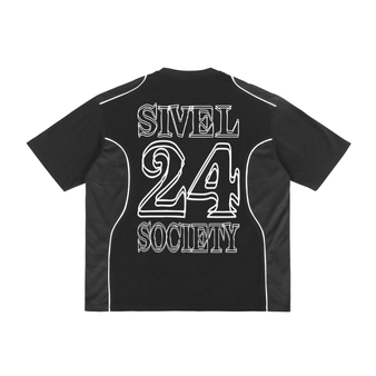 24 Drift Contrast Piped Panel T-Shirt