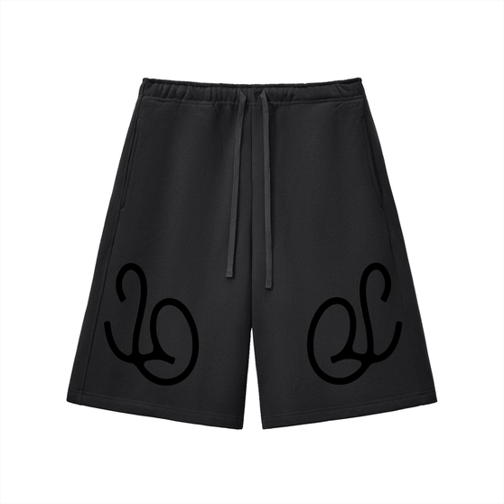 PILLARS OF SIVEL Heavyweight Shorts Black