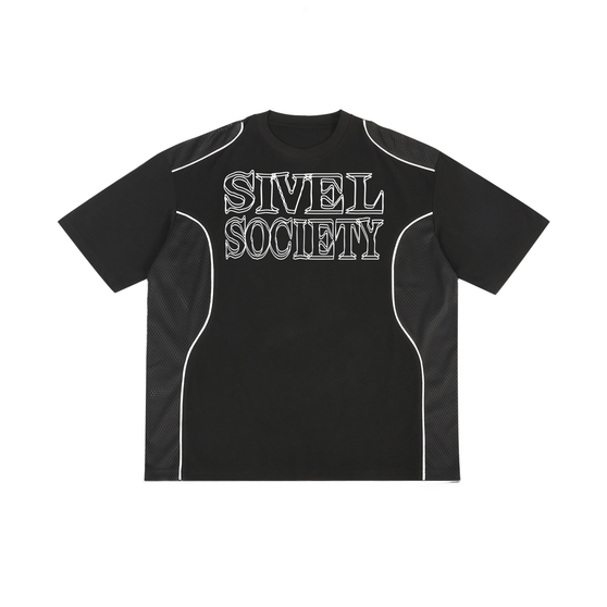 24 Drift Contrast Piped Panel T-Shirt