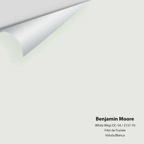 White Wisp 2137-70 / OC-54 - Benjamin Moore - Colour Sample