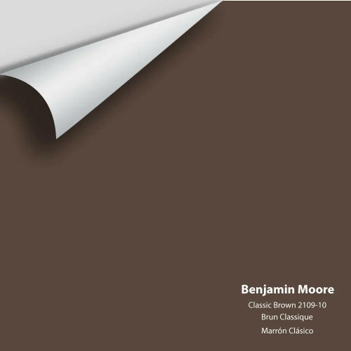 Classic Brown 2109-10 - Benjamin Moore - Color Sample