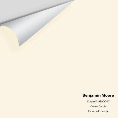 Cream Froth 2158-70 / OC-97 - Benjamin Moore - Colour Sample