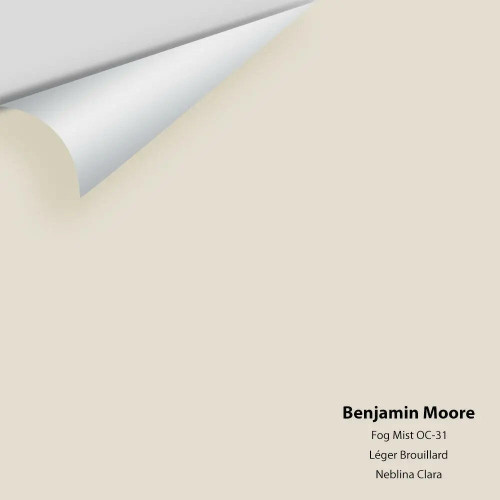 Fog Mist OC-31 - Benjamin Moore - Color Sample
Fog Mist OC-31 is also known as Olympic Mountains 971