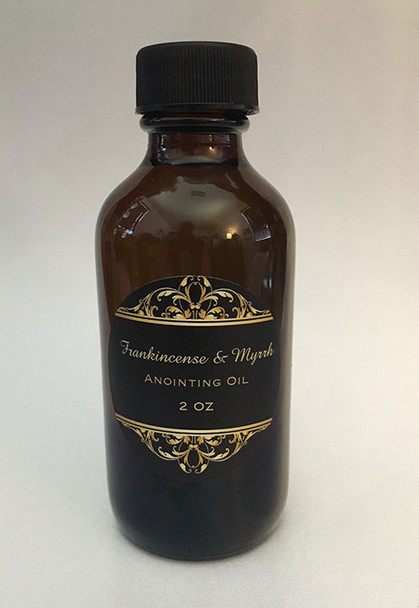 Frankincense and Myrrh Anointing Oil - (2 oz.)