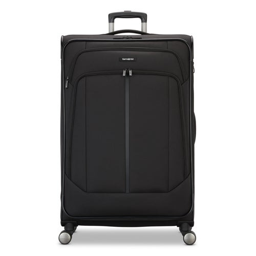 Ascella 4 Large Expandable Softside Spinner Black