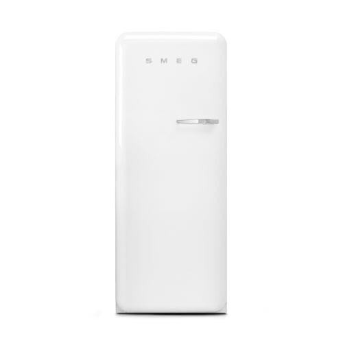 FAB 28 Retro Refrigerator w/ Ice Compartment - Left Hinge White