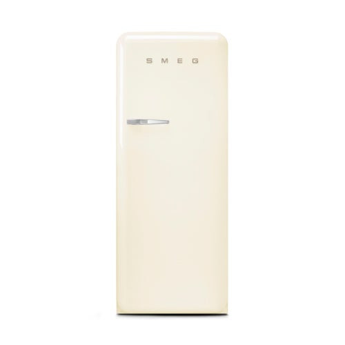 FAB 28 Retro Refrigerator w/ Ice Compartment - Right Hinge Cream