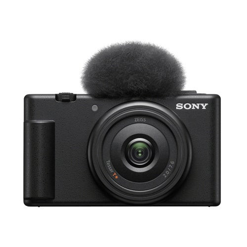 ZV-1F Vlog Camera for Content Creators and Vloggers Black