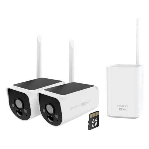 MaxRanger4K Solar Longest Range Security System w/ (2) Cameras & SD Card