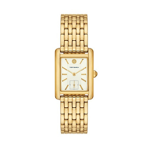 Ladies' Eleanor Gold-Tone Stainless Steel Watch  White Dial