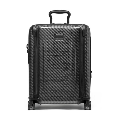 Tegra-Lite Continental Front Pocket Expandable Hardside Carry-On Black/Graphite