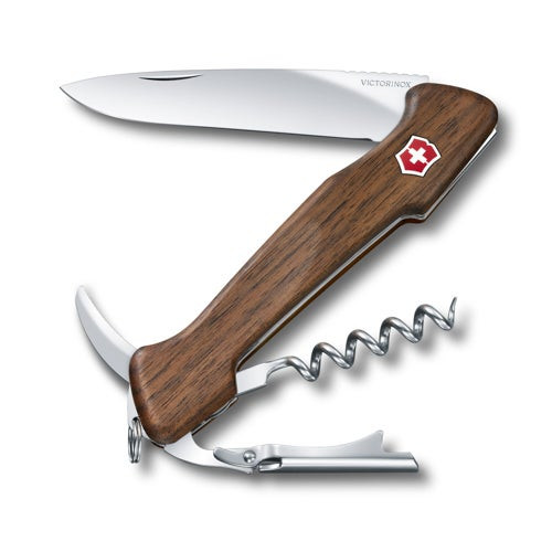 Wine Master Wood Pocket Knife Walnut
