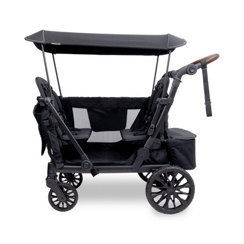 L Stroller Wagon - 4-Seater Black