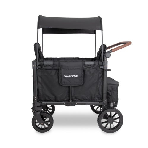 W Luxe Pro Stroller Wagon - 4-Seater Jet Black