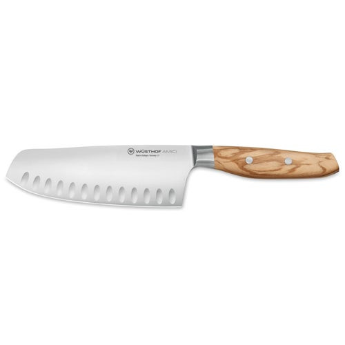 7" Amici Hollow Edge Rotoku (Santoku) Knife